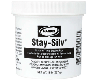 Harris Stay-Silv Black Flux A5.31 Type FB3C 1/2 lb jar Harris Stay-Silv Black Flux A5.31 Type FB3C 1/2 lb jar