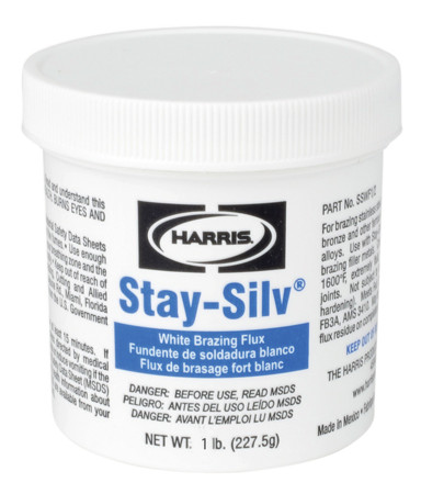 Harris Stay-Silv White Flux 1lb Jar AWS FB3-A