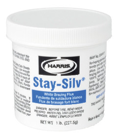 Harris Stay-Silv White Flux 1lb Jar AWS FB3-A Harris Stay-Silv White Flux 1lb Jar AWS FB3-A
