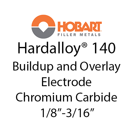 Hardalloy® 140, 10 Lb (4.5 Kg) Hermetically Sealed Can, 1/8 Diameter Hardalloy® 140, 10 Lb (4.5 Kg) Hermetically Sealed Can, 1/8 Diameter