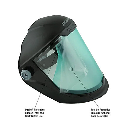 Jackson MAXVIEW™ Premium Face Shield with Ratchet Head Gear