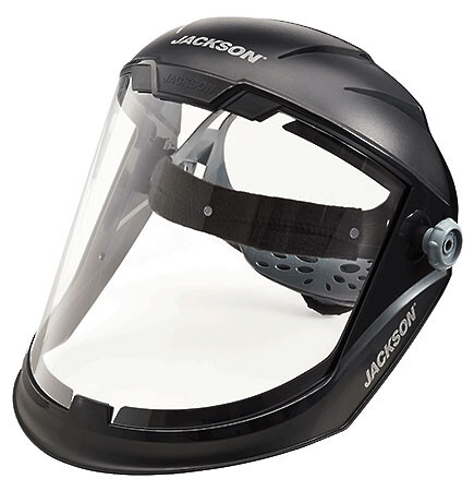 Jackson MAXVIEW™ Premium Face Shield with Ratchet Head Gear