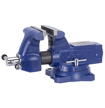 Jet Heavy Duty Round Channel Bench Vise 6-1/2"