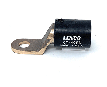 Lenco CT-40FS Straight Terminal Connector Lug Adapter for 1/2 inch hole to LC-40