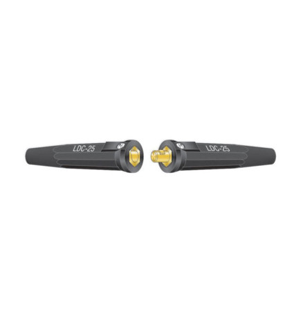 Lenco 05420 Mini-Dinse 25 Cable Connector SET 150 Amp Lenco 05420 Mini-Dinse 25 Cable Connector SET 150 Amp