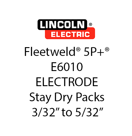 Lincoln Fleetweld® 5P+® E6010 Electrode 3/32 (2.5) x 4Kg Tri Dri pkg