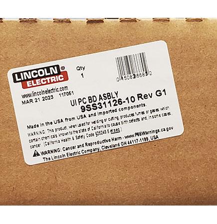 Lincoln Flextec 500 PC Display Board