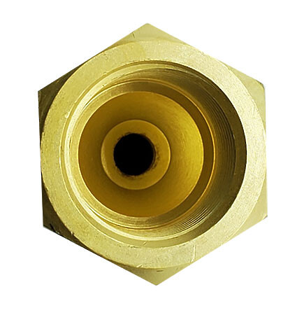 Linde Cylinder Tank Adapter CGA410 Cylinder to CGA510 Regulator