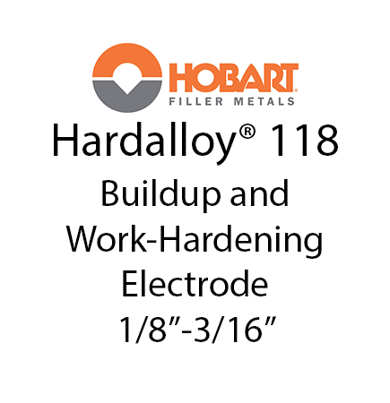 Hardalloy® 118, 10 Lb (4.5 Kg) Hermetically Sealed Can, 1/8 Diameter (IN)