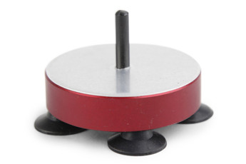 Magnetic Base with Suction Cups and Straight Pin