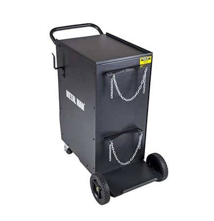 Metalman Welding Cabinet and Cart. Holds Cylinder. 4 Slide out Drawers. 150lb capacity. 