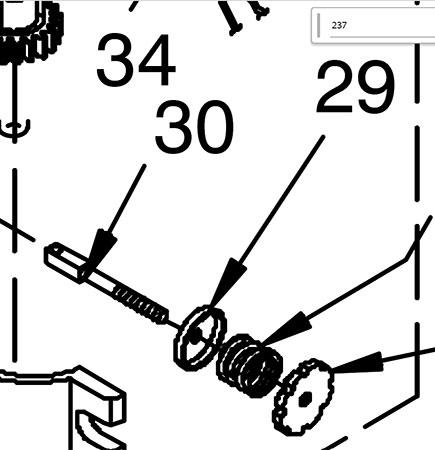 Miller 089562 Wire Feeder Diecast Pinned Fastener