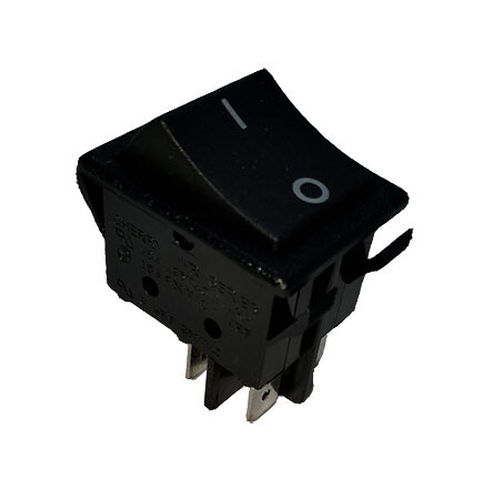 Miller 208550 Rocker Switch DPST 16A 250VAC On-Off