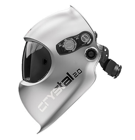 Optrel Crystal 2.0 Welding Helmet Autopilot 4-12 (Silver)