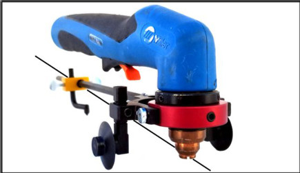 Plasma Beveling Guide w/61-1.275 bushing