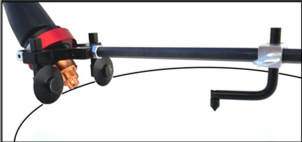 Plasma Beveling Guide w/61-1.275 bushing