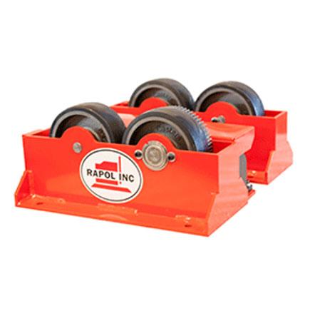 Rapol 2500 lb 3"-30" Turning Rolls complete with Idler Roll