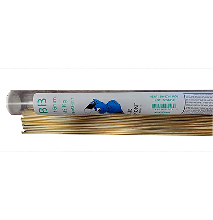 RBCuZn-C Low fuming bronze Brazing Bare Rod 1/16" x 36" x 1 lb tube