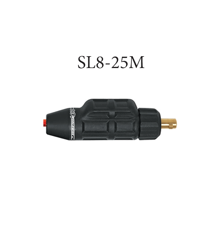 CK Gas Cooled Mini Dinse 25 Gas-Thru 7/8"-14 Internal Thread