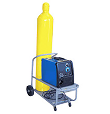 SafTcart™ Welding Machine Cart with Cylinder Holder for Inverters