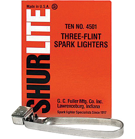 Shurlite Original Triple Flint Lighter Uses Flint pack 5012X