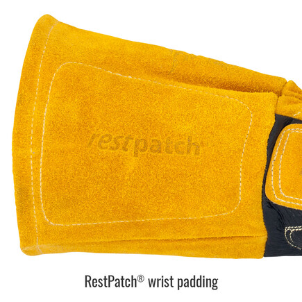 Black Stallion BM88 Small BSX® Premium Grain Pigskin Cowhide Back MIG Welding Gloves