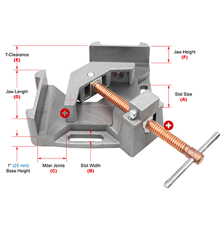 Strong Hand 2 Axis Welders Angle Clamp