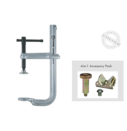 The 4-IN-1 Accessory Kit For UE, UF, UG Clamps (V-Pad, Extender Block, Screw)