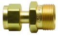 Tank Adapter Acetylene Superior A-784 (MC) Cylinder Side CGA-200 to Regular CGA-520 (B) xref:WES 314