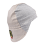 FR Cotton Welding Cap with Hidden Bill Extension, Gray/Stone Khaki Medium