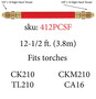 412PCSF Gas Cooled Trim-Line Super-Flex Power Cable 12-1/2 ft.