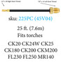 45V04 Power Cable Vinyl 25 ft.