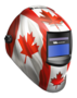 Weldmark Canadian Patriotic Steel Works, Variable Shade Auto Darkening Helmet / Grind Mode