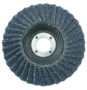 6" Flap Wheel 80 Grit Type 29 C&ZA (7/8 A.H.) Weiler