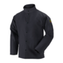 9oz. Flame-Resistant Cotton Welding Jacket, Black Small