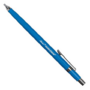 Silver-Streak Metal Marker Blue with Refills