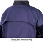 BSX® FR Cotton & Cowhide Hybrid Welding Jacket, Navy & Black Small
