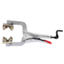 Clamping Pipe Pliers 11" Fixed Top & Bottom Pad