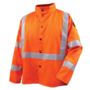 Black Stallion Fire Resistant Orange Jacket with Reflective Tape Size XXL