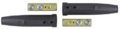 Tweco® 2-MPC-1 Cable Connector, Male Half (1/0-2/0-3/0) 2 Male Per Pack Sold by each Piece