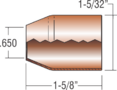 Lincoln Style Sub-Arc Flux Cone KP2085-1 T10575