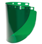 Fibre-Metal® Faceshield Dark Green 8" X 16 1/2" X .06"