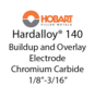 Hardalloy® 140, 10 Lb (4.5 Kg) Hermetically Sealed Can, 1/8 Diameter