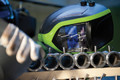 neo p550 Welding Helmet Shade 9-13  (green)