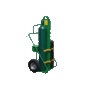 SAFTCART™ Bottle Cart with Firewall and Lift hook No4 Acetylene