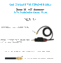 CK Gas Cooled Dinse 35 External Gas 7/8"-14 Internal Thread