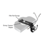 Stronghand Tools Table Edge Mount TIG Torch Rest with Cable Hanger