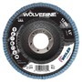 4-1/2" Flap Disc Wolverine ZA 40 Grit Weiler 
