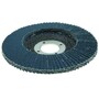 4-1/2" Flap Disc Wolverine ZA 80 Grit Weiler 