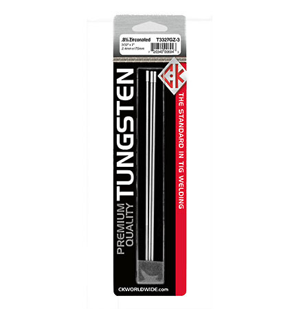 Tungsten 0.8% Zirconiated 1/8 x 7" 3 Pack